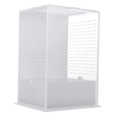 Toddmomy Acrylic Feeding Box, Insect Breeding Box, Reptile Breeding Enclosure