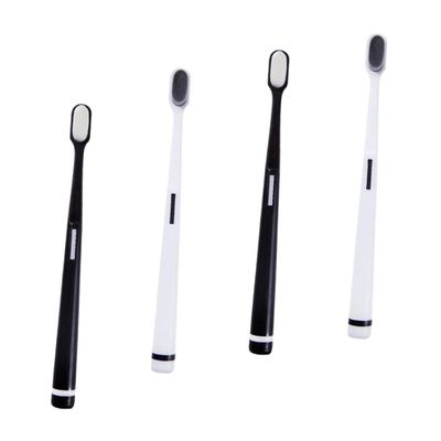 MOLUCKFU 4-Pack Manual Toothbrushes for Adults and Pregnant Women, Extra-Soft Bristles
