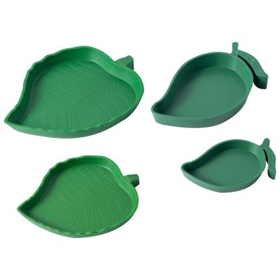 4-Piece Reptile Feeding Bowls Set