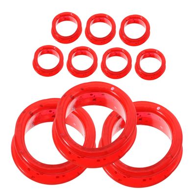 Happyyami 10-Piece Silicone Finger Protectors for Hair Cutting Scissors