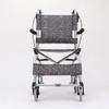 Transport Wheelchair with Removable Storage Bag, Folding Design and Adjustable Armrests view 2