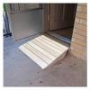 Mobility Ramp, 2–6 in. High Wooden Threshold Ramp for Home, Doorways, Yards and Entrances, 300 kg Capacity (Size: 30.8 view 1