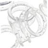 Happyyami 10-Pack White Silicone Finger Rings for Scissors view 3