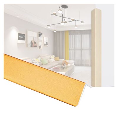 WOTZOV Aluminum Corner and Edge Protector, Gold, 100 cm