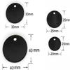 100 Blank Round Aluminum Dog Tags, Custom Engraved Pet ID Tags view 2