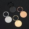 10-Pack Blank Stainless Steel Pet Name Tags, Round, 20/25/30 mm, Rose Gold, 30 x 30 mm view 3