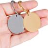 10-Pack Blank Stainless Steel Pet Name Tags, Round, 20/25/30 mm, Rose Gold, 30 x 30 mm view 4