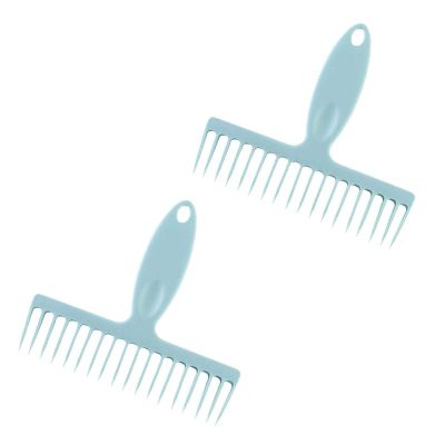 2-Piece Broom Hair-Removal Comb and Cleaning Tool