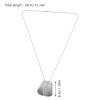 HEMOTON Memorial Dog Tag Necklace for Men view 2