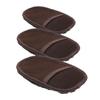 Mobestech Plush Shoe Polishing Gloves, 3 Pieces, Black, Portable view 1