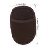 Mobestech Plush Shoe Polishing Gloves, 3 Pieces, Black, Portable view 2