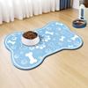 YJSZY Non-Slip Pet Feeding Mat for Dogs and Cats, 30 x 40 cm, Blue view 1