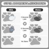 YJSZY Non-Slip Pet Feeding Mat for Dogs and Cats, 30 x 40 cm, Blue view 4