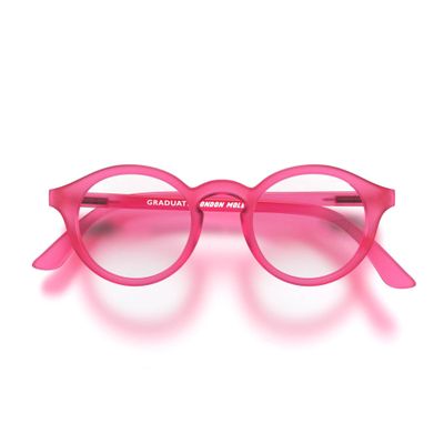 LONDON MOLE Graduate Reading Glasses | Charcoal, Round Panto-Style Readers | Unisex | Spring Hinges
