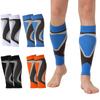 Ayztantine Calf Compression Sleeves, 1 Pair, for Men and Women, Orange, Size S view 2