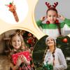 Christmas Hair Ties, Festive Ponytail Holders view 4