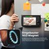 Protective Case for HelloBaby 5-Inch Baby Monitor, Shock-Resistant Case with Strap and Built-In Magnets, Compatible with HB6550 Upgrade Monitor view 4