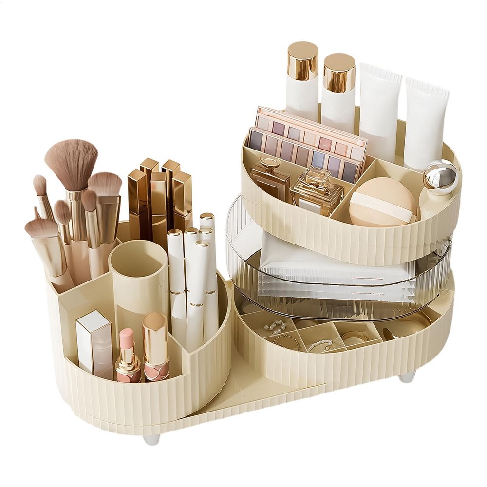 Cosmetic Organizer and Makeup Brush Holder