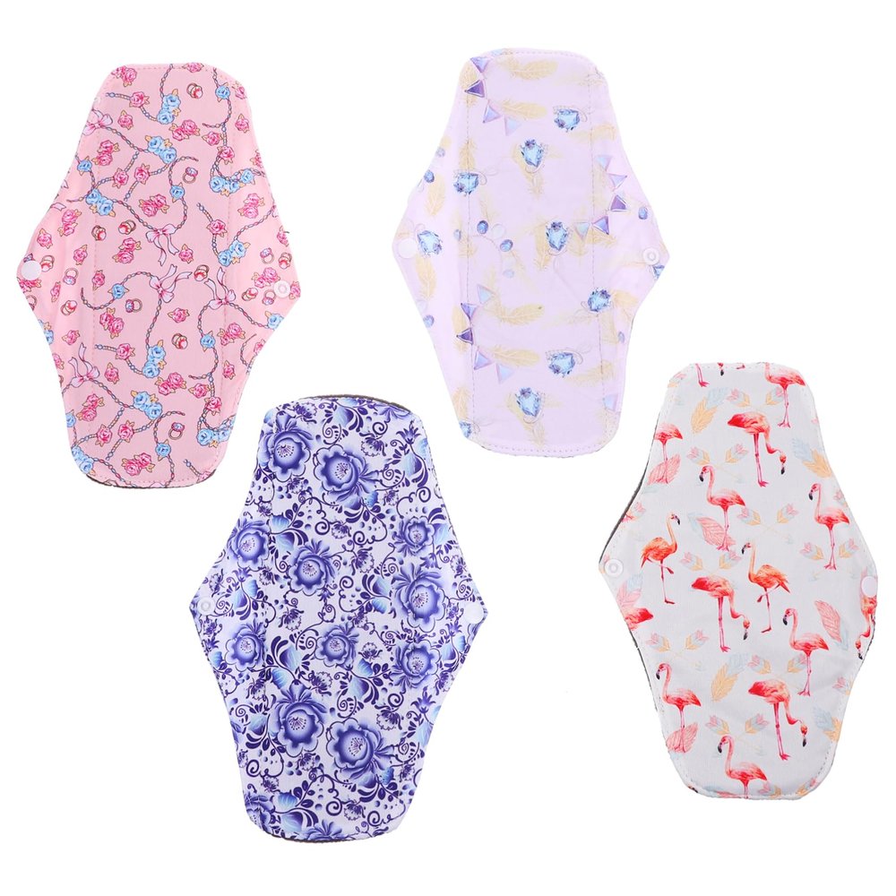 Reusable Charcoal Menstrual Pad for Women