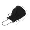 Black Nylon Hair Dryer Diffuser Bag view 2