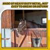 Stainless Steel Bucket Hangers for Horse Stalls view 4