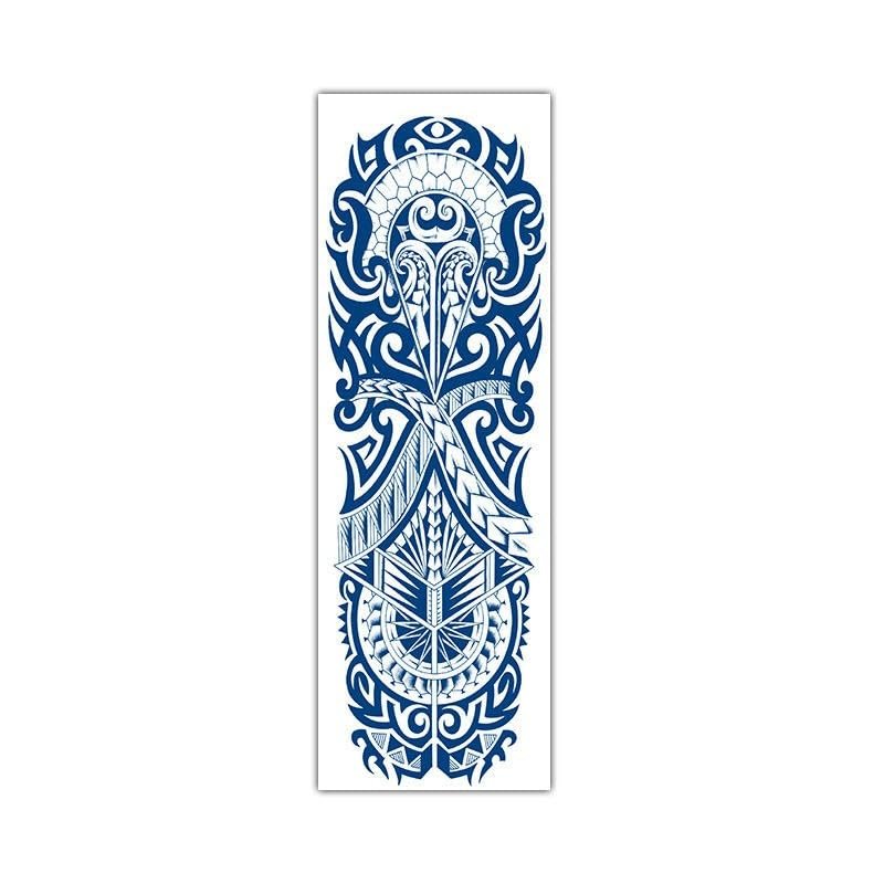 2-Piece Herbal Semi-Permanent Tattoo Stickers