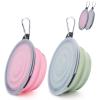 2 Pack Portable Folding Travel Bowls for Pets view 1