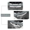 COSTWAY 500W Foot Spa with Massage, Shower Function, Heating, Shiatsu Rollers, Timer and Wheels, Gray view 3