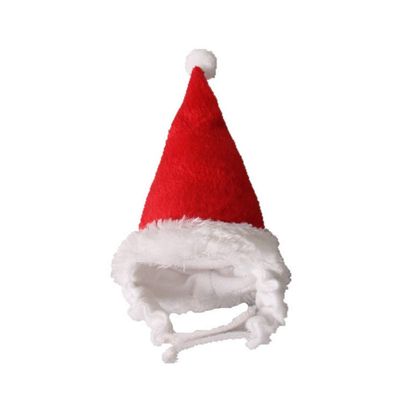 DIIOOMIEEU Christmas Hat Hamster Santa with Adjustable White Headwear