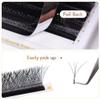 Lunamoon 4D W Volume Eyelash Extensions, 0.07D, 13 mm view 2