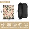 FRODOTGV Hot Hair Tools Travel Bag for Women with Heat Mat, Floral Pattern view 4