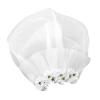 Cornesty Pet Flower Headpiece, Dog Veil Clip, Wedding Accessory for Small and Medium Dogs, White (S) view 3