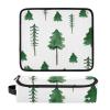 FRODOTGV 2-in-1 Curling Iron Travel Case with Personalized Pine Watercolor Pattern view 3