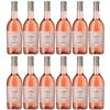 Feudo Arancio Rosato Sicilia DOC Dry Italian Rosé Wine with FeinWert E-Book, 12 x 0.75 L view 1