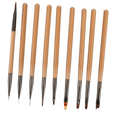 Professional Nail Art Brush Set, Synthetic Fiber