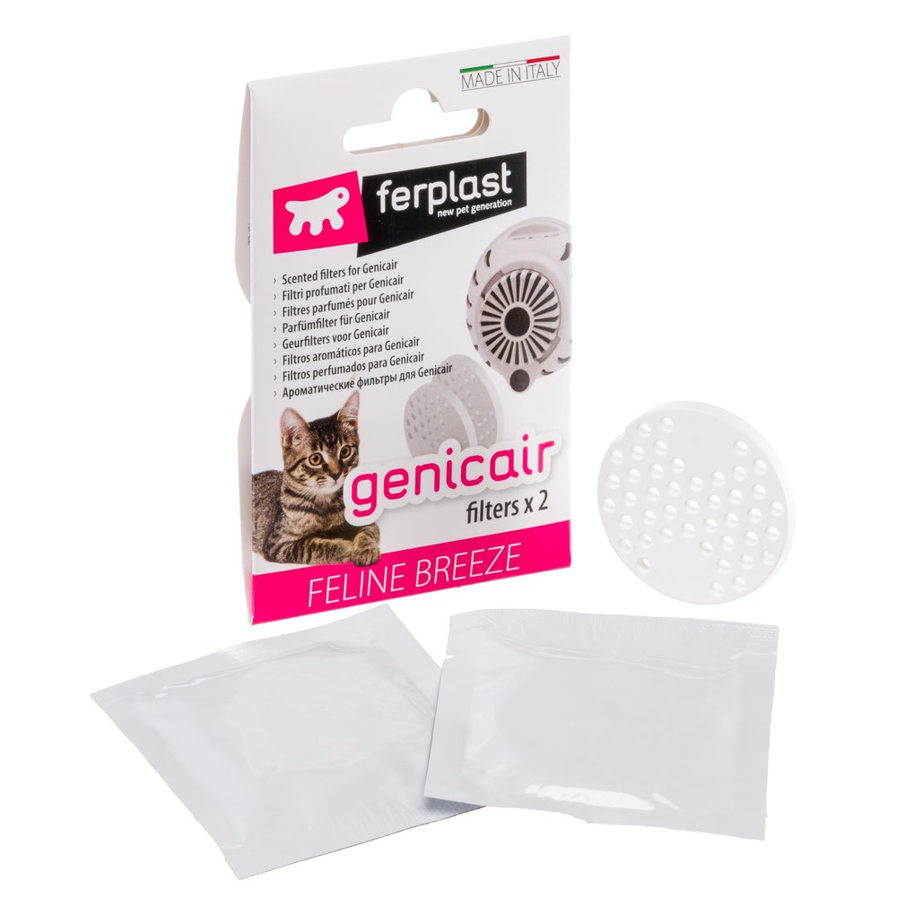 Ferplast Replacement Filter for GENICAIR Cat Litter Deodorant