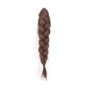 18-Inch Synthetic Fishtail-Braid Ponytail Extension with Claw Clip, Light Brown view 1