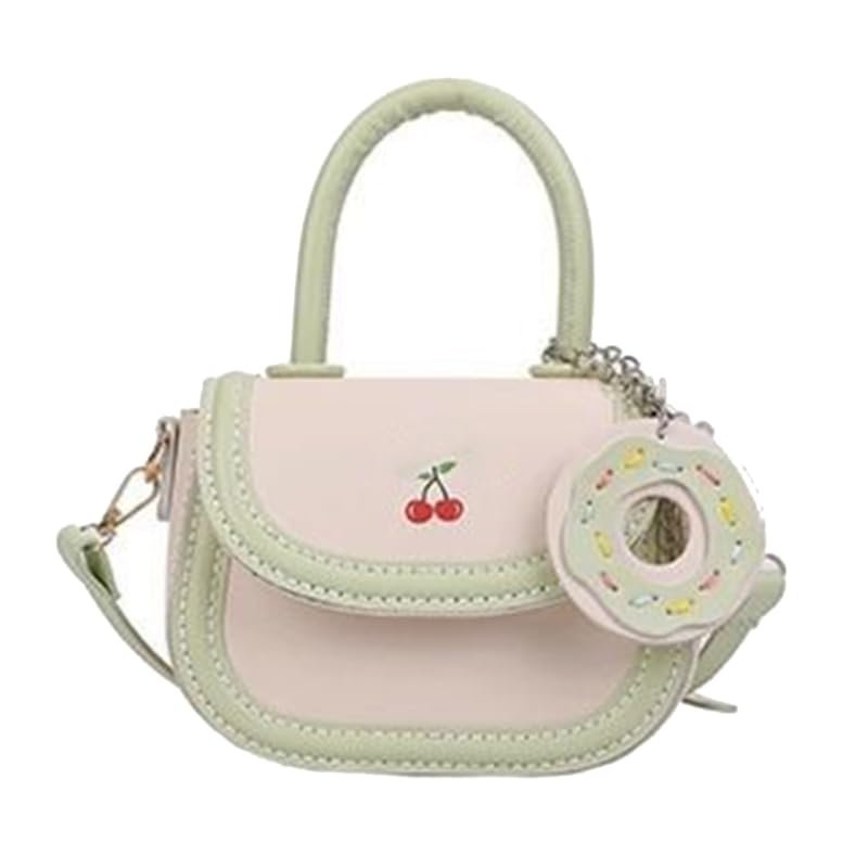 Flechae DIY Strawberry Crossbody Bag Making Kit, 517D (Green)