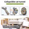 Washable Pet Tunnel Toy for Cats, Rabbits, Ferrets, Puppies and Small Dogs view 3