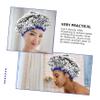 TOVINANNA 3-Pack Self-Heating Aluminum Foil Hair Caps for Deep Conditioning view 2