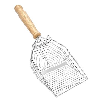 Metal Cat Litter Scoop with Handle, 29.4 cm, for Small Boxes