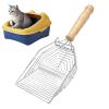 Metal Cat Litter Scoop with Handle, 29.4 cm, for Small Boxes view 2