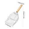 Metal Cat Litter Scoop with Handle, 29.4 cm, for Small Boxes view 4