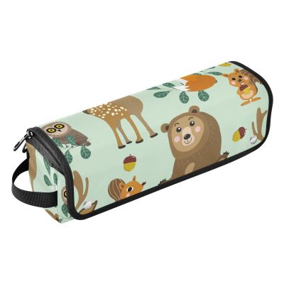 FRODOTGV 2-in-1 Hair Tool Travel Case with Animal Design, Heat-Resistant Mat, Double-Layer Carrying Bag, Customizable, One Size