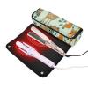 FRODOTGV 2-in-1 Hair Tool Travel Case with Animal Design, Heat-Resistant Mat, Double-Layer Carrying Bag, Customizable, One Size view 2