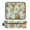 FRODOTGV 2-in-1 Hair Tool Travel Case with Animal Design, Heat-Resistant Mat, Double-Layer Carrying Bag, Customizable, One Size view 3
