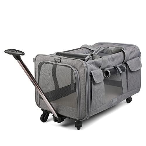 Pet Travel Trolley - Portable Pet Carrier