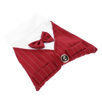 Toddmomy Dog Costume for Weddings - Elegant Suit with Bow Tie for Small to Large Dogs