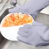 Pet Grooming Gloves, Soft Silicone Bath Gloves for Dogs and Cats view 3