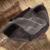FRCOLOR U-Shaped Lace Wig Cap with Double-Sided Velvet and Adjustable Straps, Breathable and Comfortable, Brown view 4